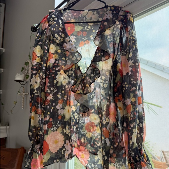 SPELL - SANGRIA BLOUSE - Picture 2 of 6